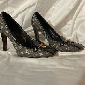 Louis Vuitton Monogrammed Heels